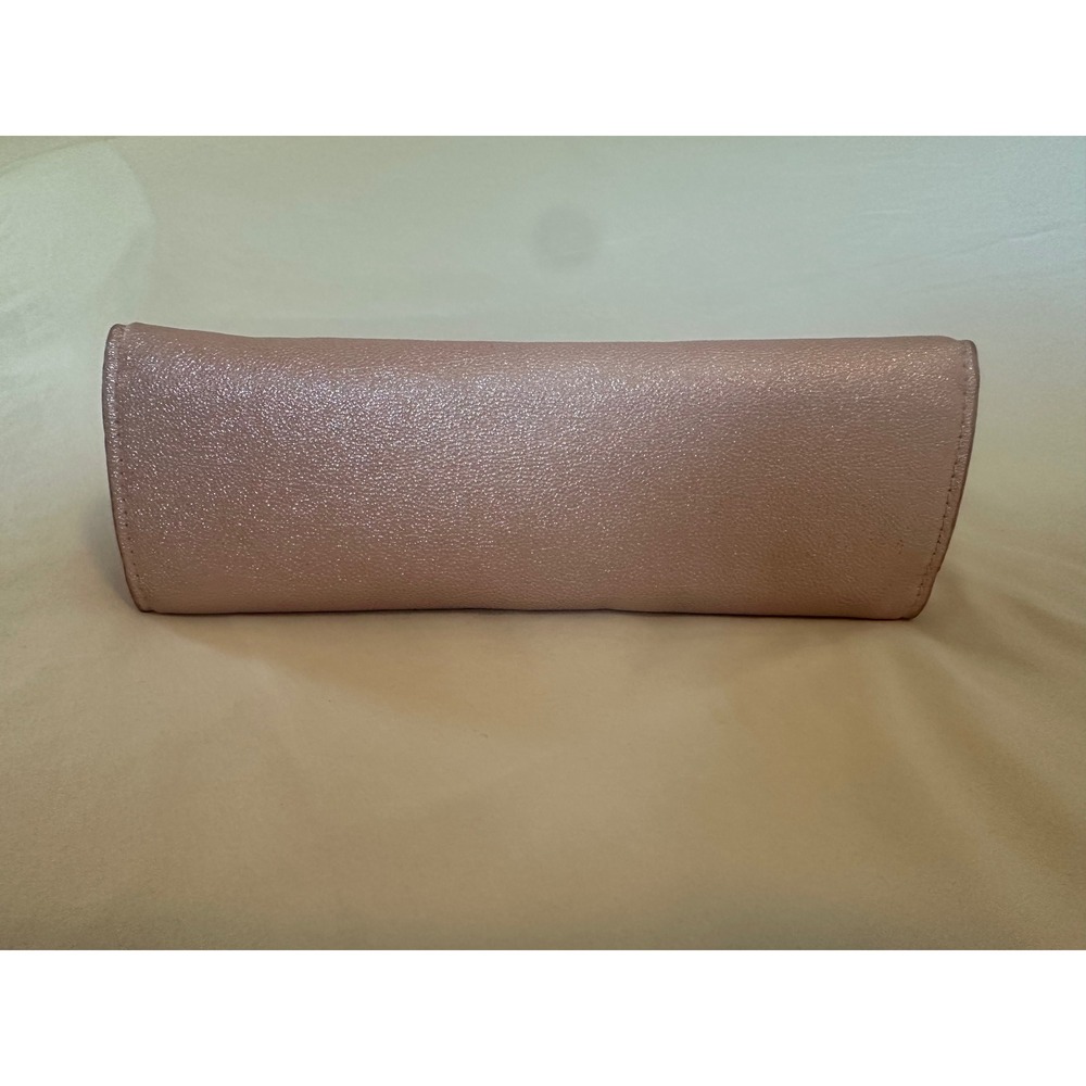 Jimmy Choo Parfums‎ Rose Gold Metallic Cosmetic Makeup Bag Pouch - Picture 6 of 7